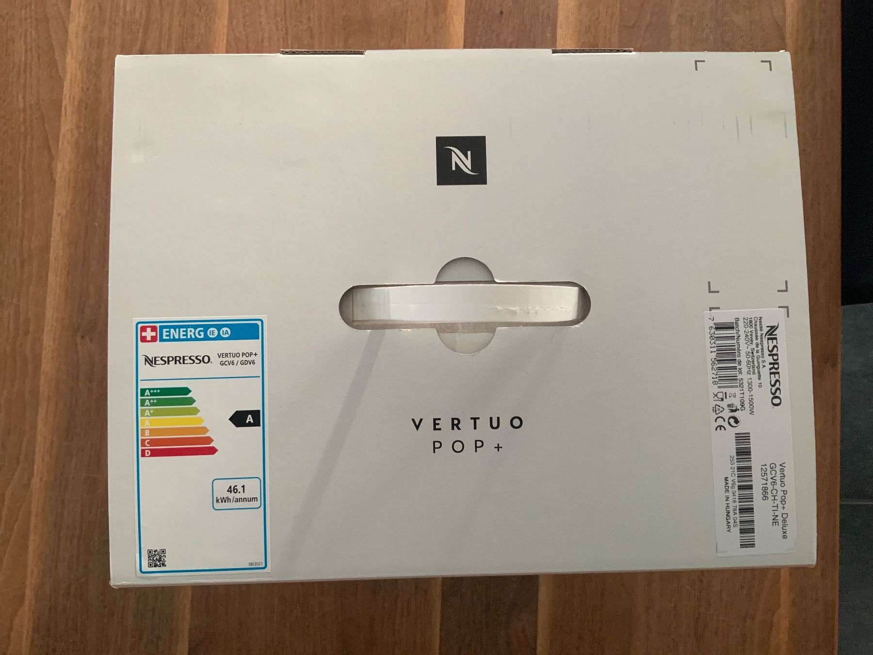 Nespresso Macchine per caffè & Macchine per espresso: Vertuo Pop+ in Farbe Titan – Nuovo e nell'imballaggio originale da Herzogenbuchsee venduto da Ursbre 2