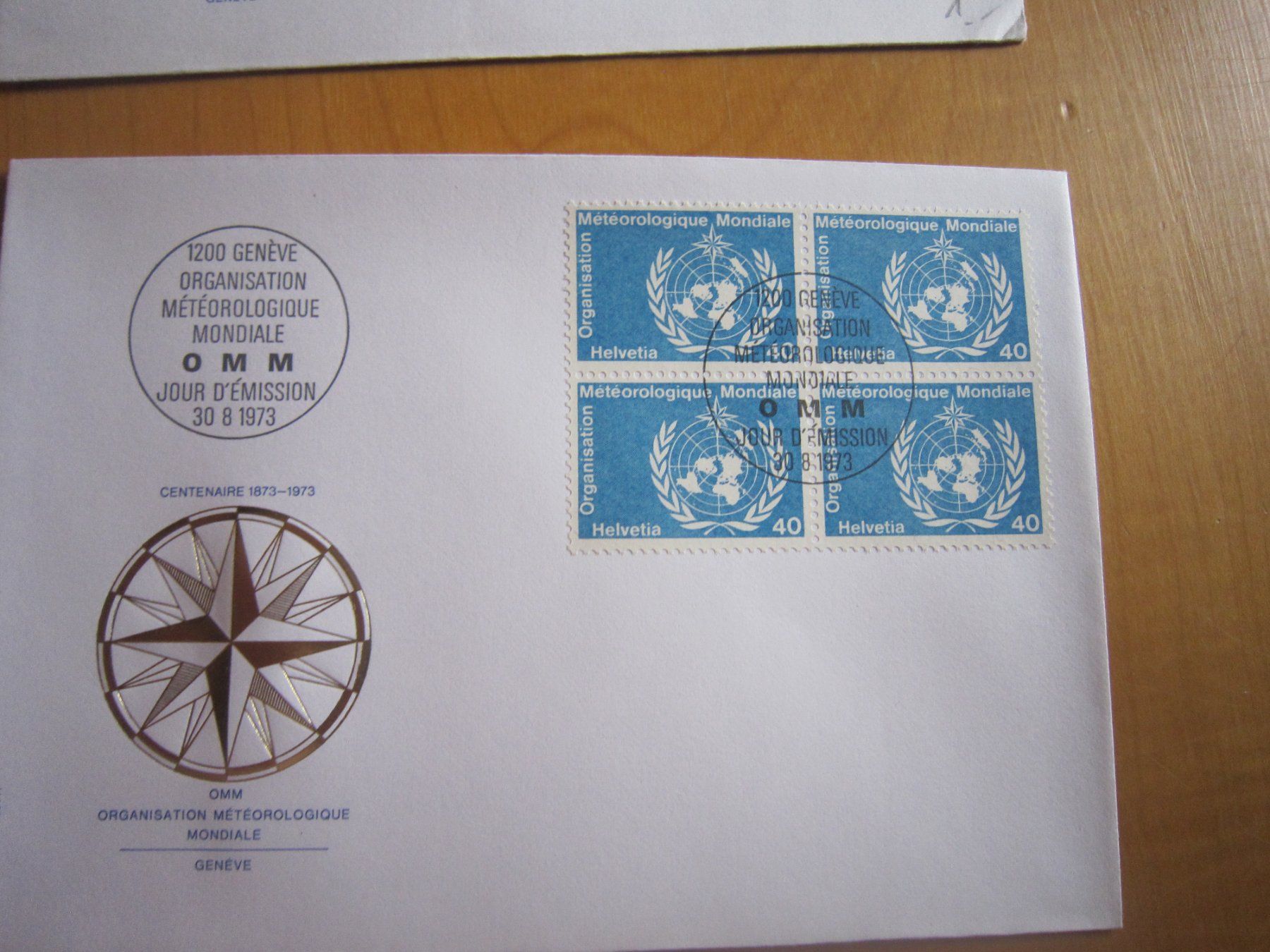 Tous les timbres: GA 1973 FDC Serie und 4er OMM – D'occasion à Gordola par Polentaefung 4