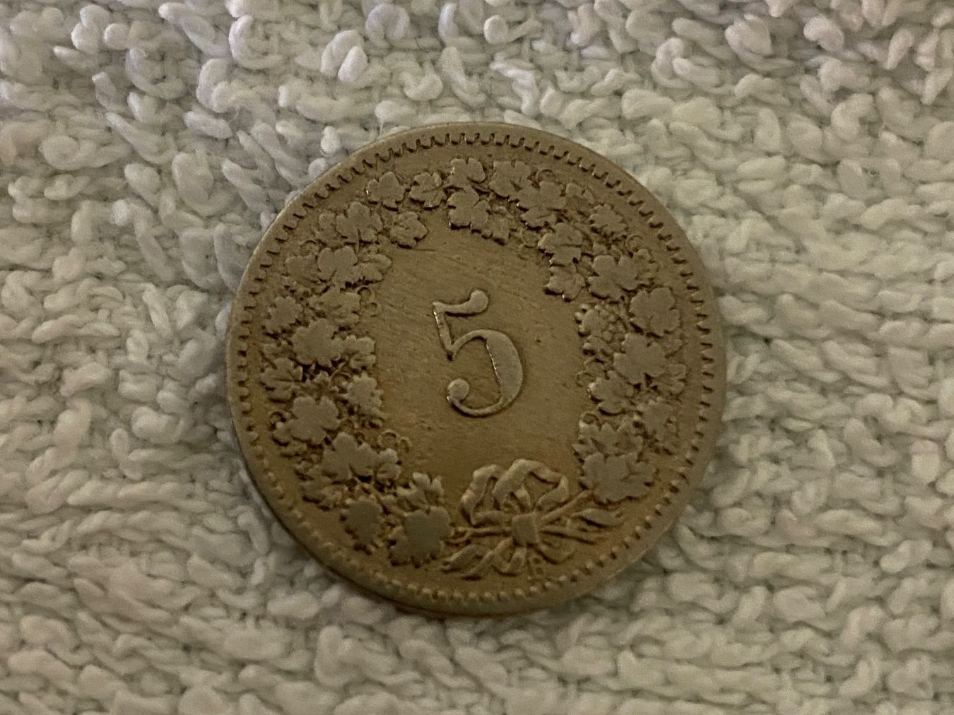 Tutti le monete: 5 centimes/rappen 1883 – Usato da Nyon venduto da Ilmi09 1