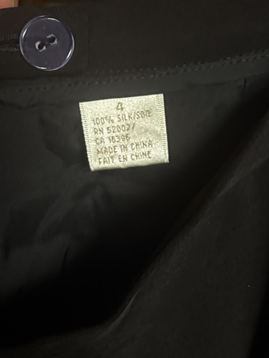 Röcke: Dana Buchman Black Silk Skirt – Neu (gemäss Beschreibung) aus Montreux von Yss_Boutiqu3 3