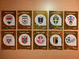 Panini WM26 AUT1 BEL1 CRO1 IRN1 IRQ1 NOR1 PAN1 RSA1 SWE1 TUN