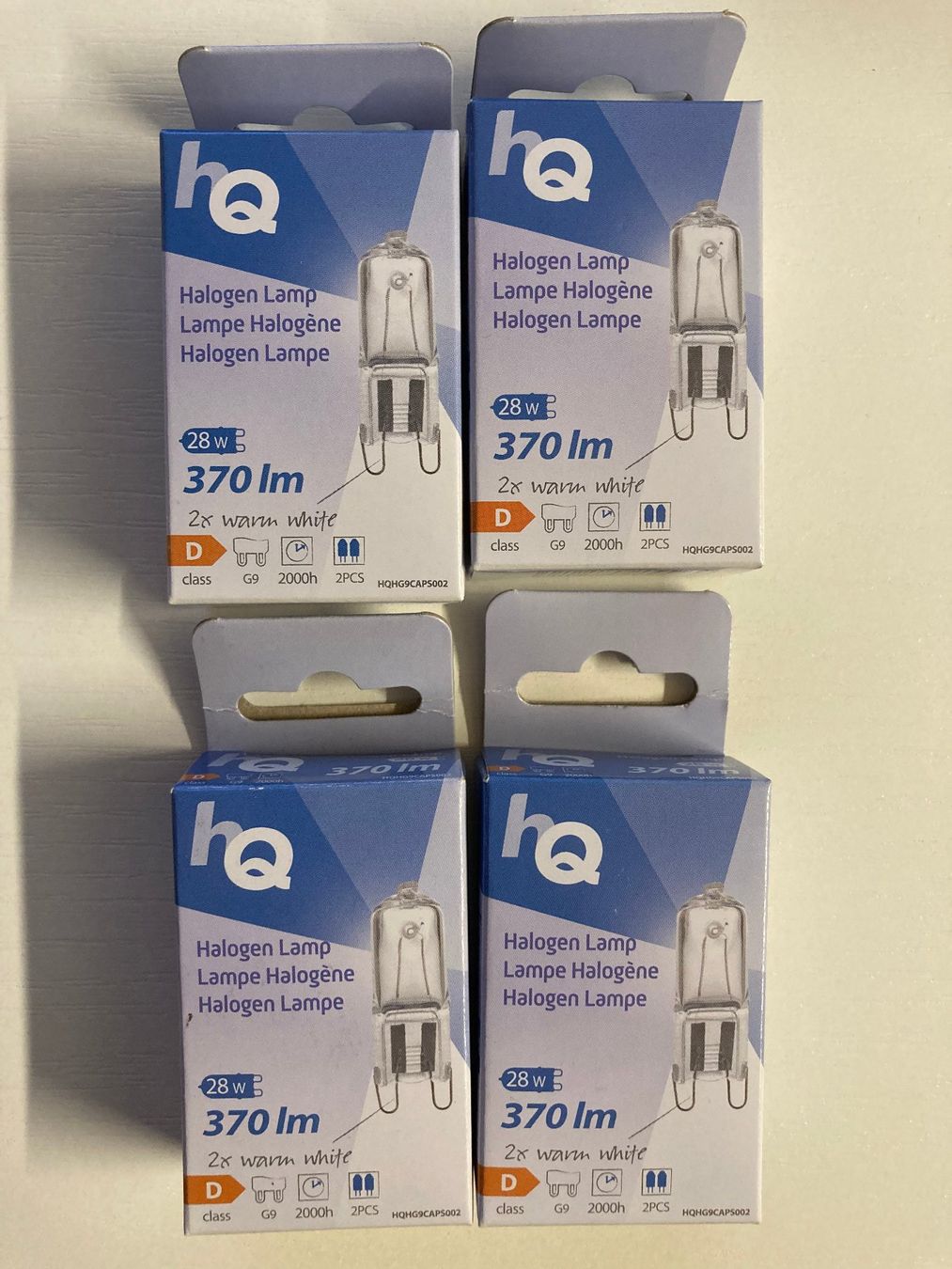 Lampade: 2 Halogen Lampen G9 Sockel – Usato da Dielsdorf venduto da Textron 1