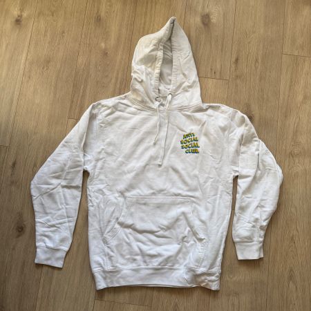 Sweat à capuche Anti Social Social Club blanc taille M
