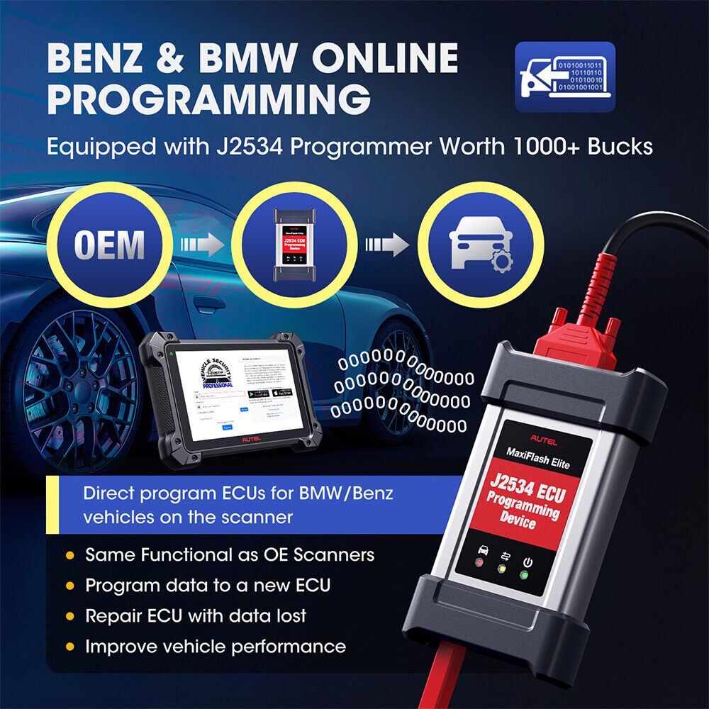 Scanner: Autel MK908 PRO II Auto Diagnostic Scanner J2534 Programming – Nuovo e nell'imballaggio originale da Malans GR venduto da BUYBEST-Schweiz 3