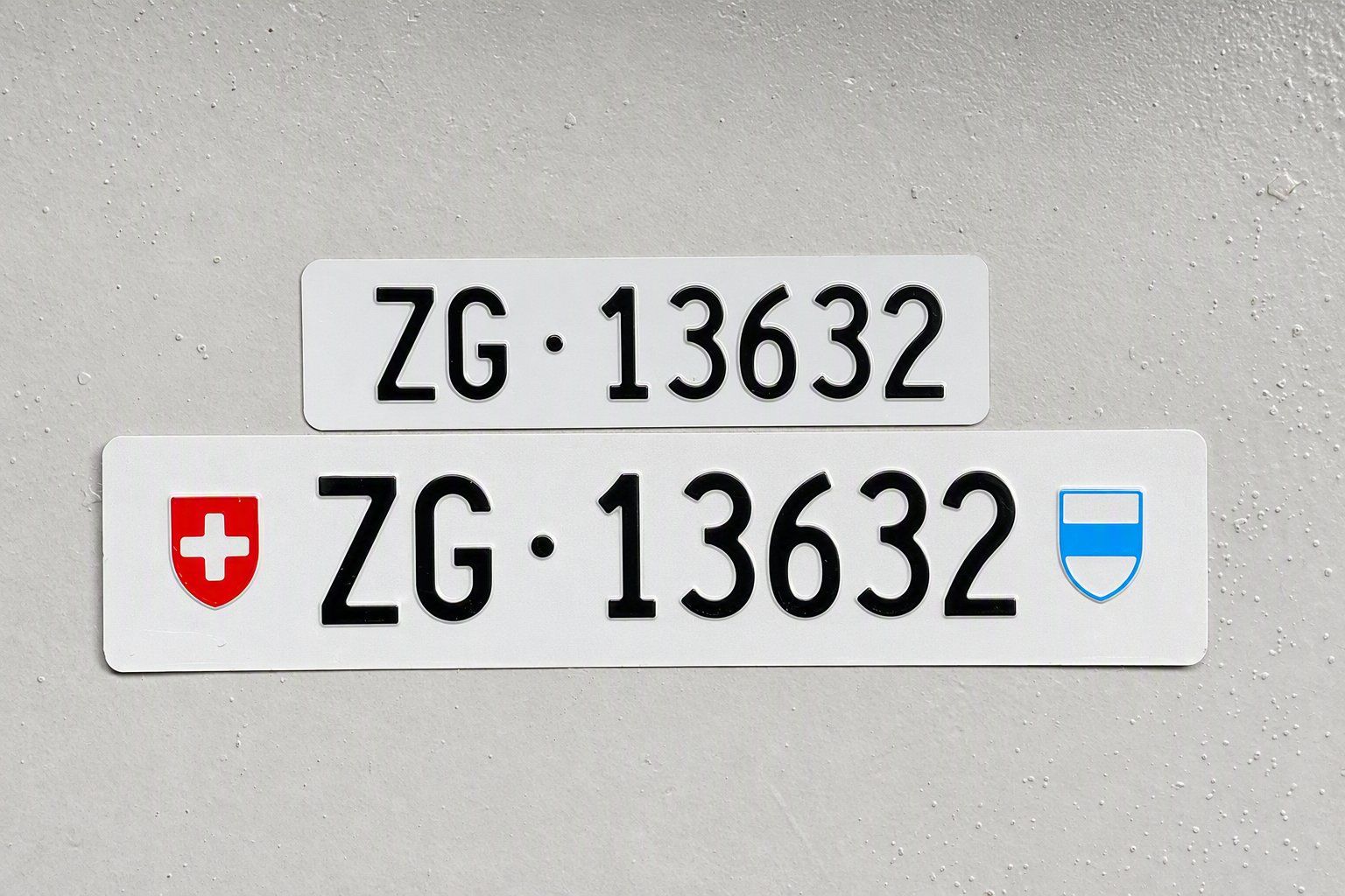 Ecriteaux: Autonummer ZG13632 – Neuf avec emballage d'origine à Unterägeri par fand6314