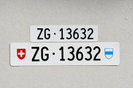 Autonummer ZG13632