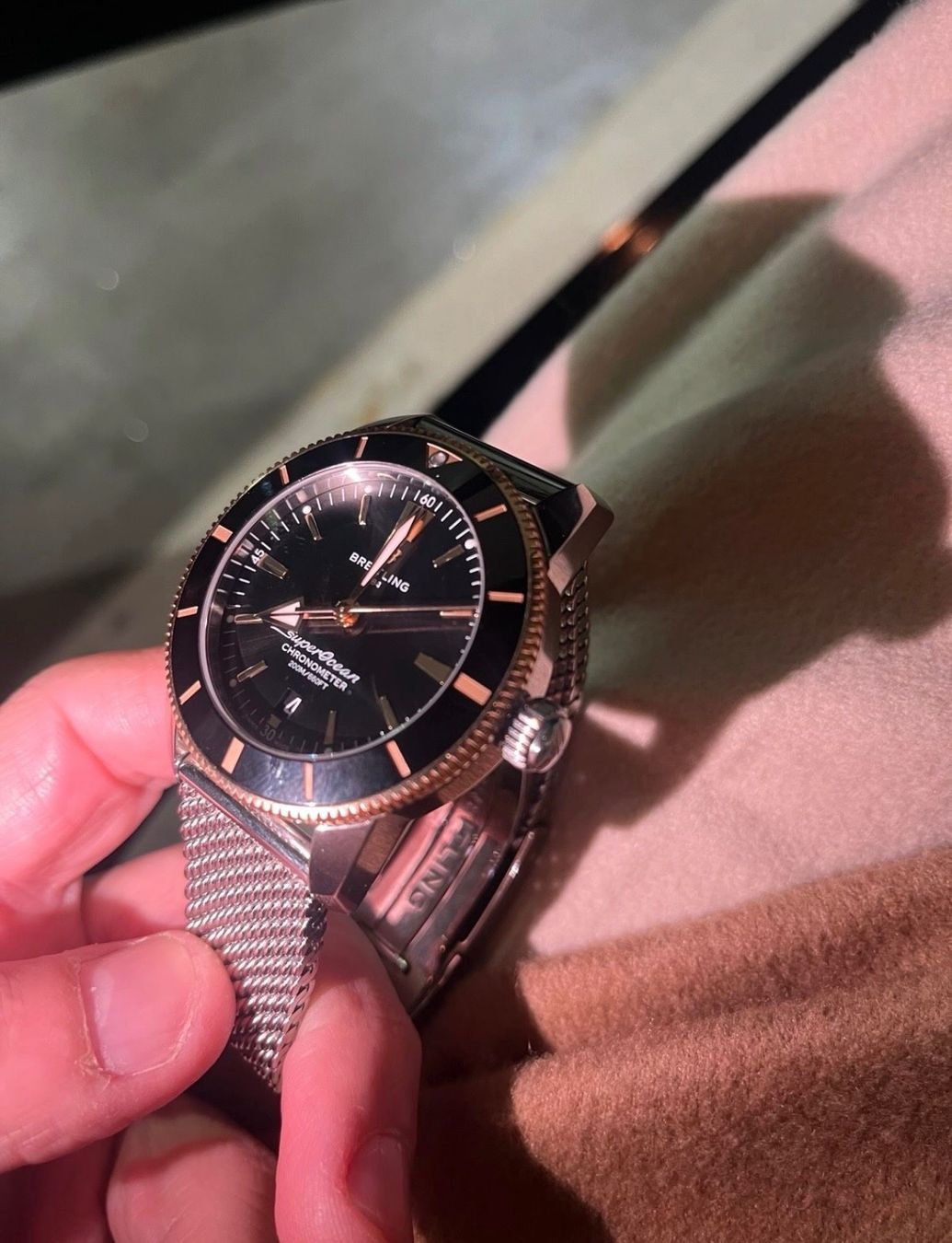 Breitling Orologi: Breitling superocean rosegold 44mm 2025 – Usato da Basel venduto da Leon_63s 4