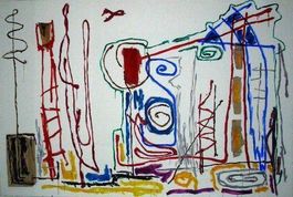 Stephan Sembinelli – Orig. Mischtechnik 1995 – 300 × 200 cm
