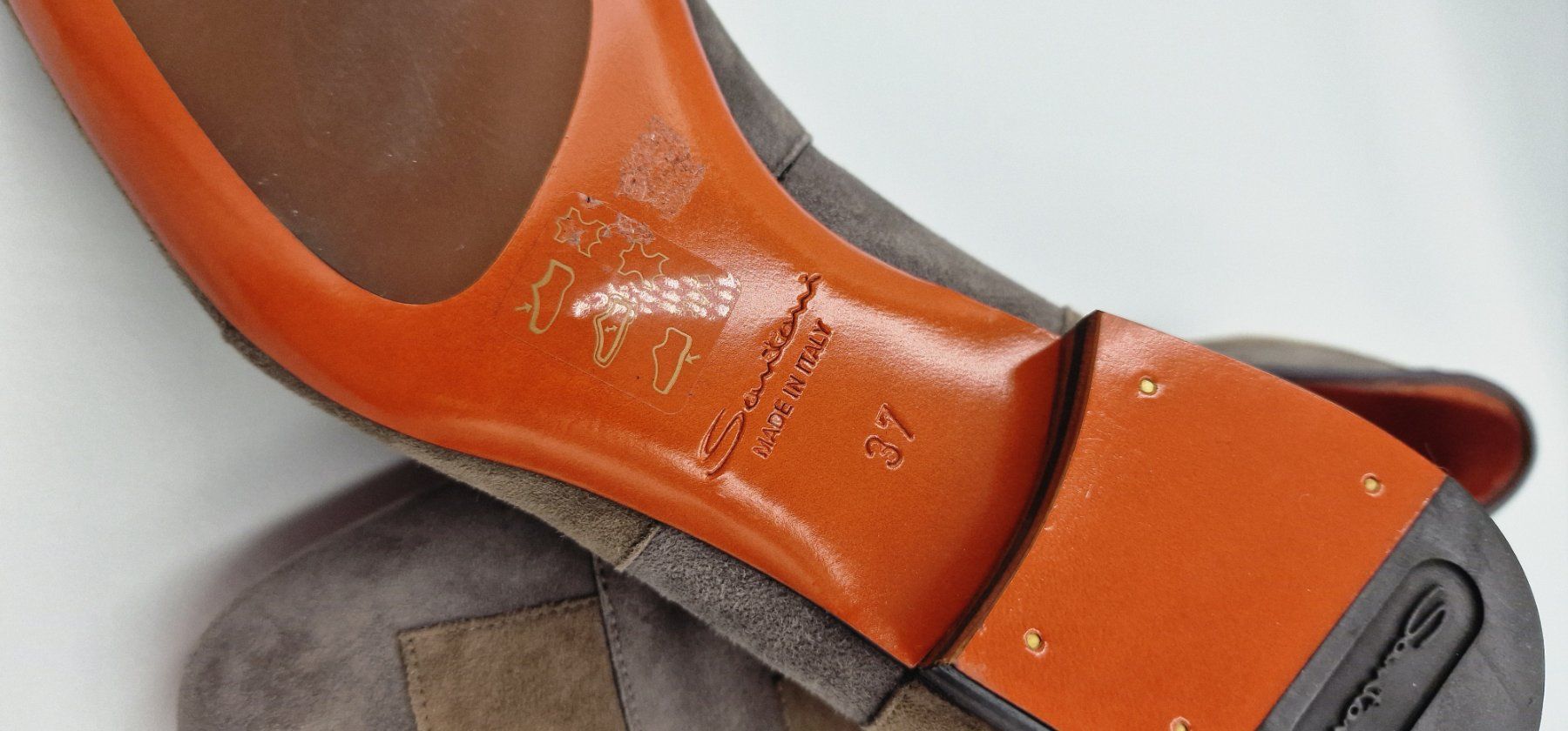 Santoni Scarpe da donna: Santoni Mokassins Wildleder Patchwork Damen Grosse 37 – Usato da Affeltrangen venduto da Nataoli 7