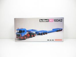 Kibri H0 10342 MAN Sattelzug mit Tieflader *ohne Anleitung*
