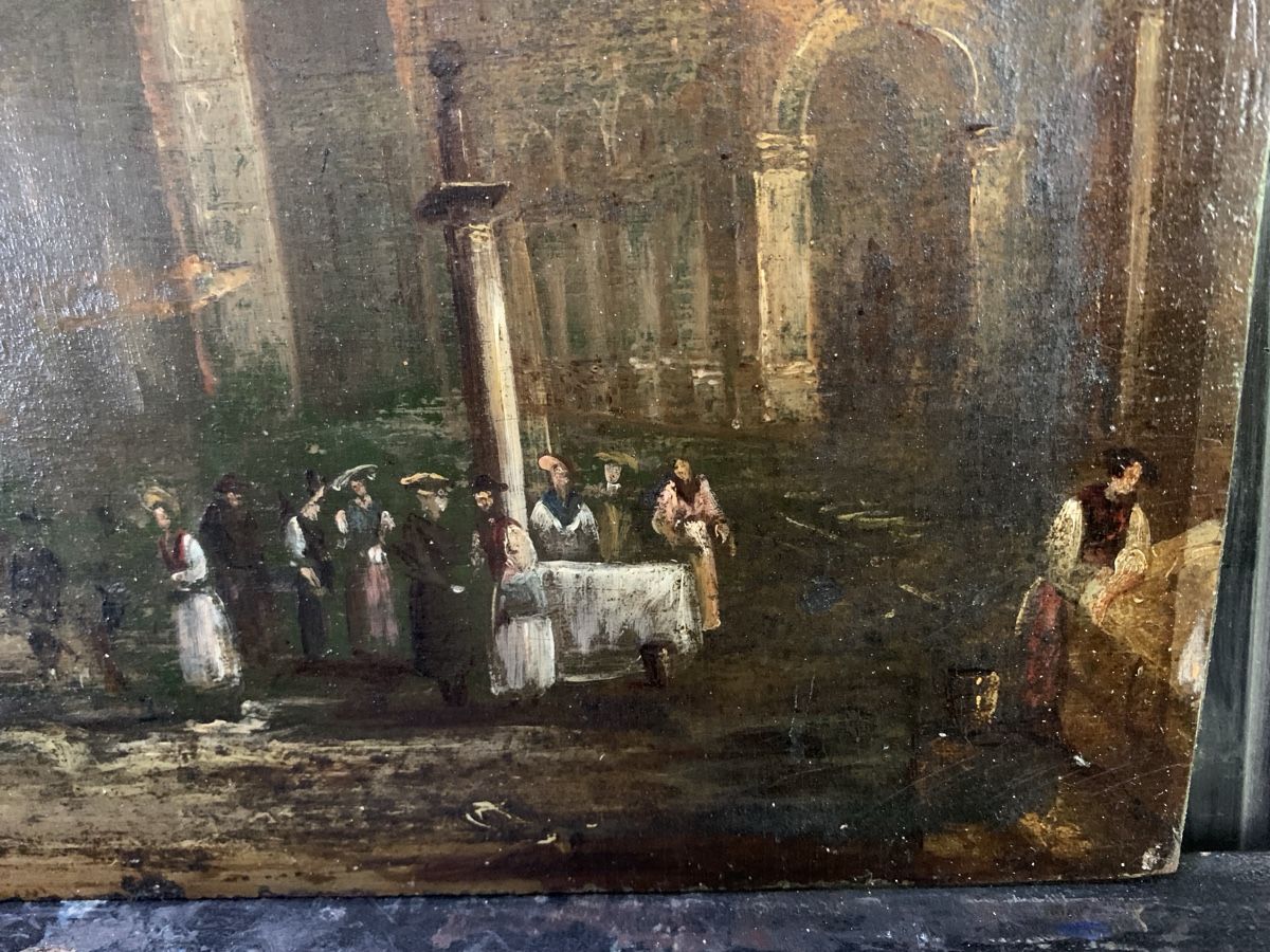Dipinti: Sion/ Sitten um 1750- 1800 – Usato da Wolfhalden venduto da SecondAntique 2