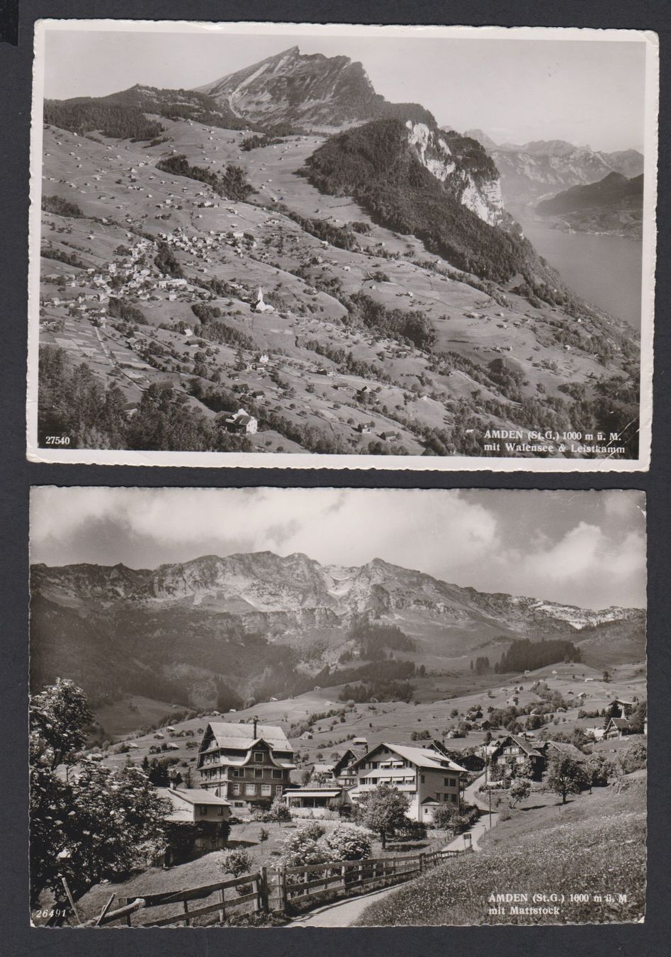 Cartoline postali: Amden   -   9 alte Ansichtskarten – Usato da Vitznau venduto da Ropaku 2