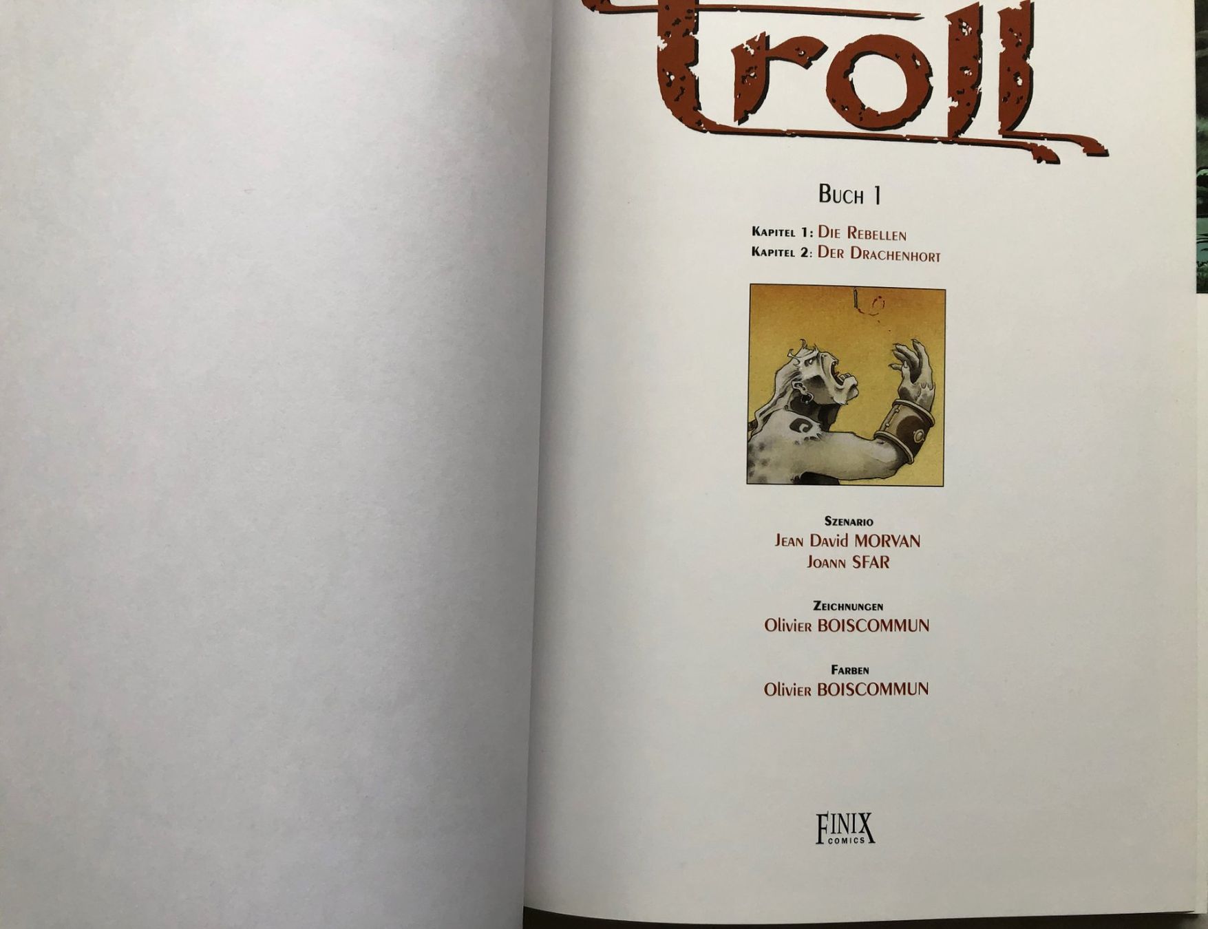 Fumetti: TROLL - Gesamtausgabe - Buch 1 - Hardcover – Usato da Schaffhausen venduto da durruti 1