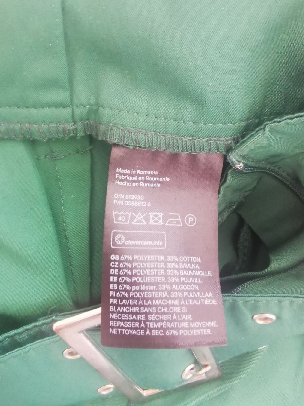 Pantaloni: Grüne Hose H&M,  Grösse 36 – Usato da Niedergösgen venduto da lil_s6k8 4
