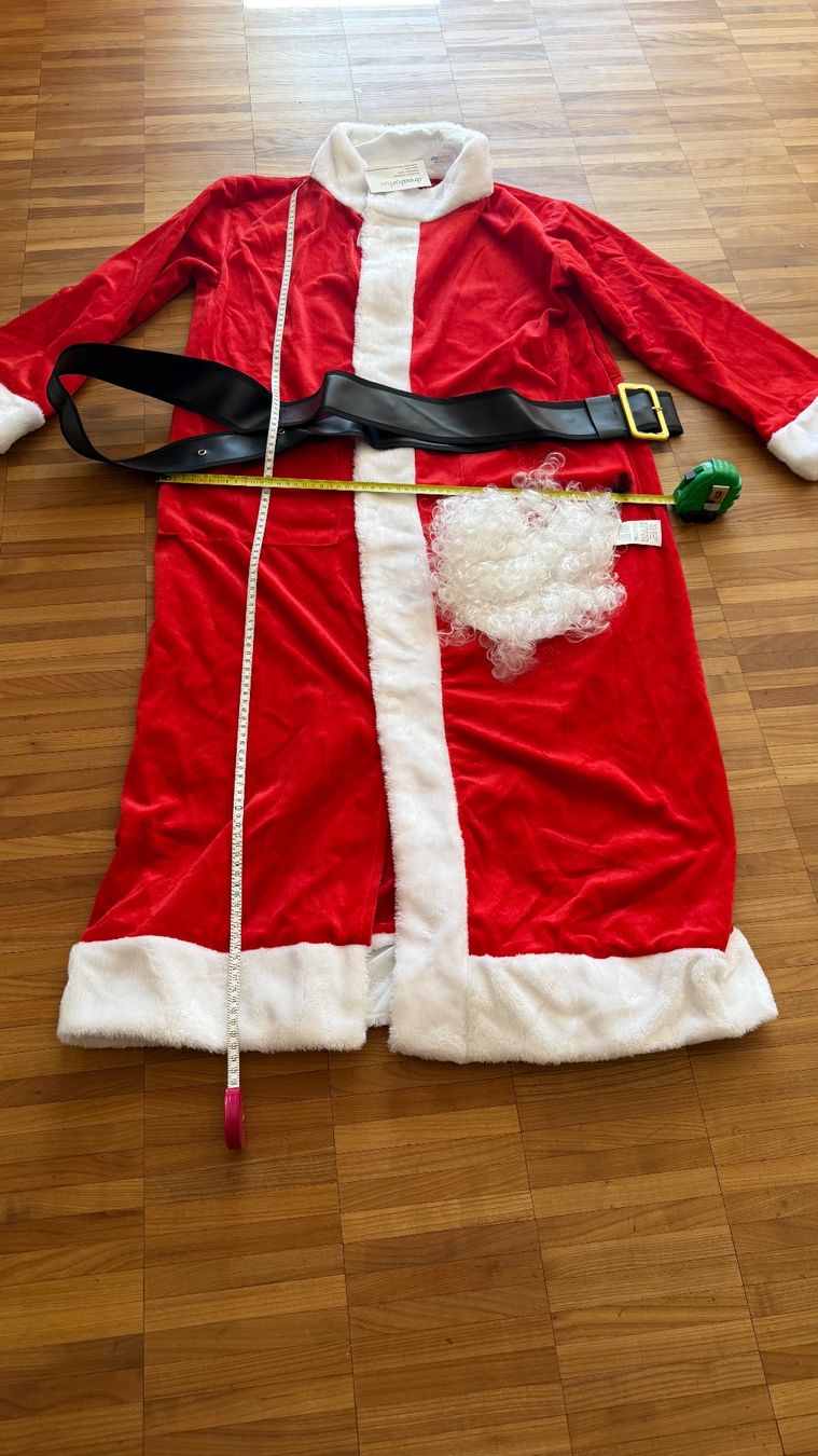 Costumes: Samichlaus Kostüm Set mit Gürtel & Bart – D'occasion à Baar par val_t9r5