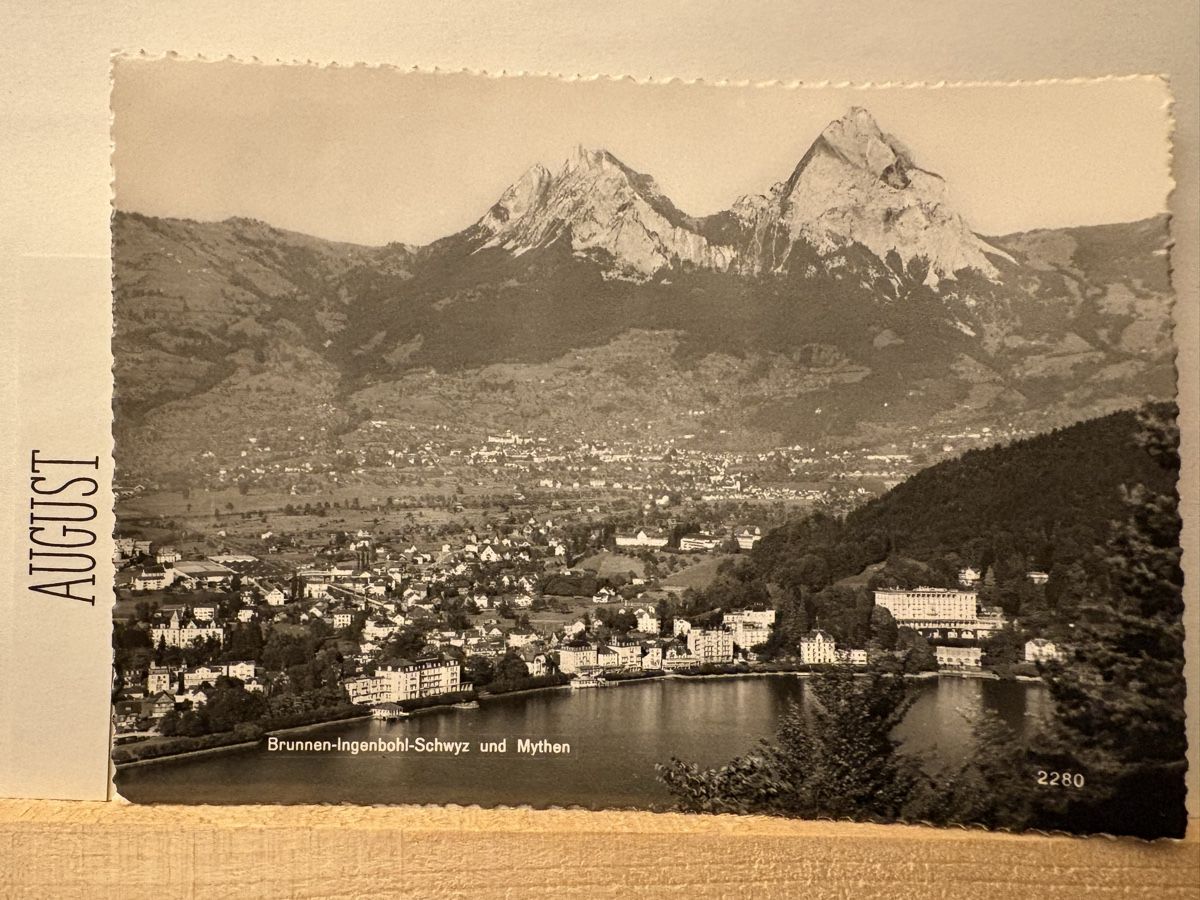 Cartes postales: AK von Brunnen Ingenbohl Schwyz – D'occasion à Rümlang par Kartenpost1