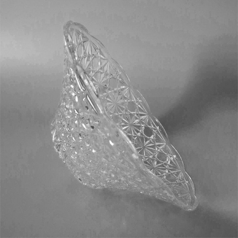 Ciotole: Kristallglas-Schale, schwer Durchm. 26 cm – Usato da Weggis venduto da Mylemontree 4