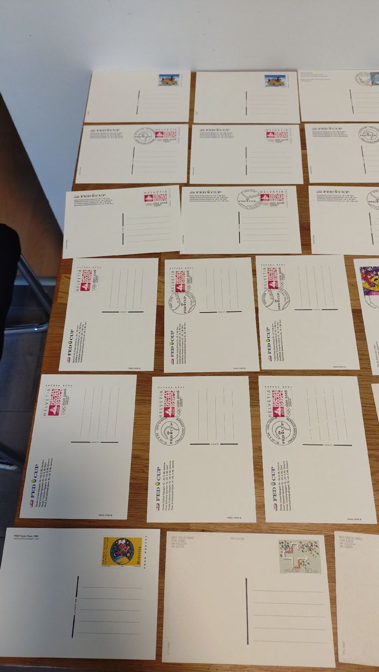 Tutti i francobolli: 41 Postkarten mit ET Stempel und ohne Stempel – Nuovo (secondo la descrizione) da Tägerschen venduto da cupra81 7