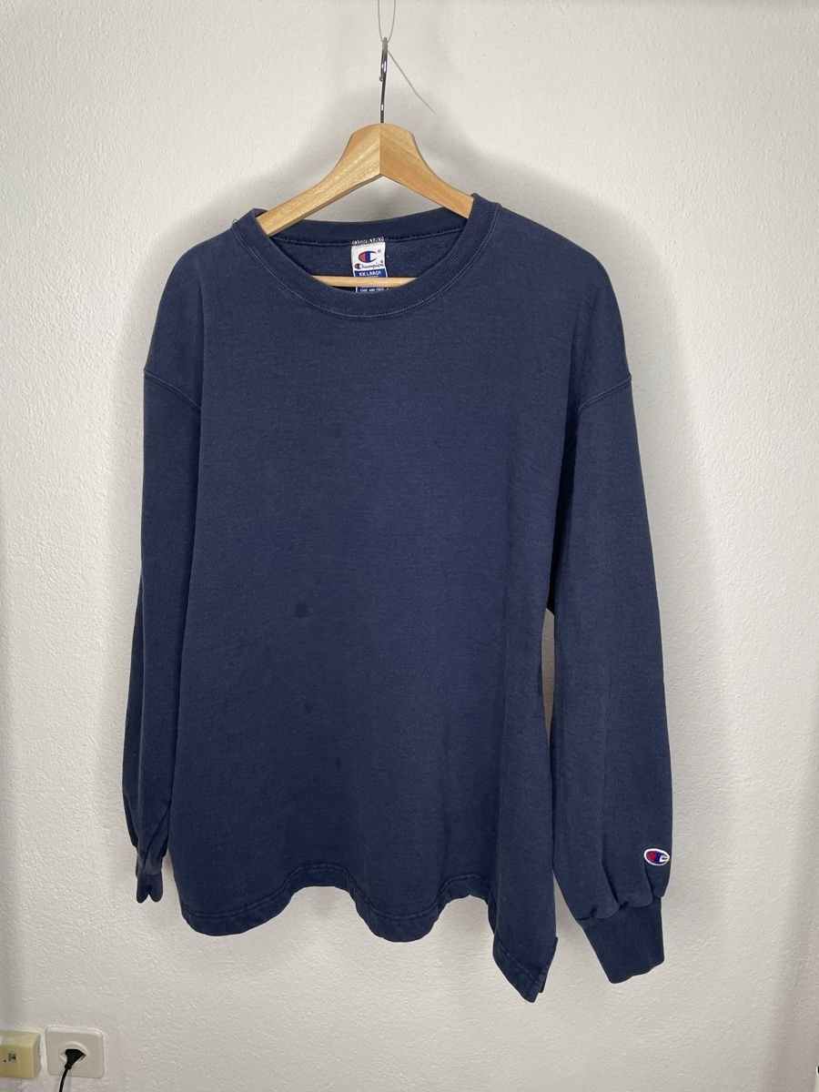Champion Maglioni & Felpe: Champion Sweatshirt Dunkel Blau XXL – Usato da Capolago venduto da LA.BOTTEGA