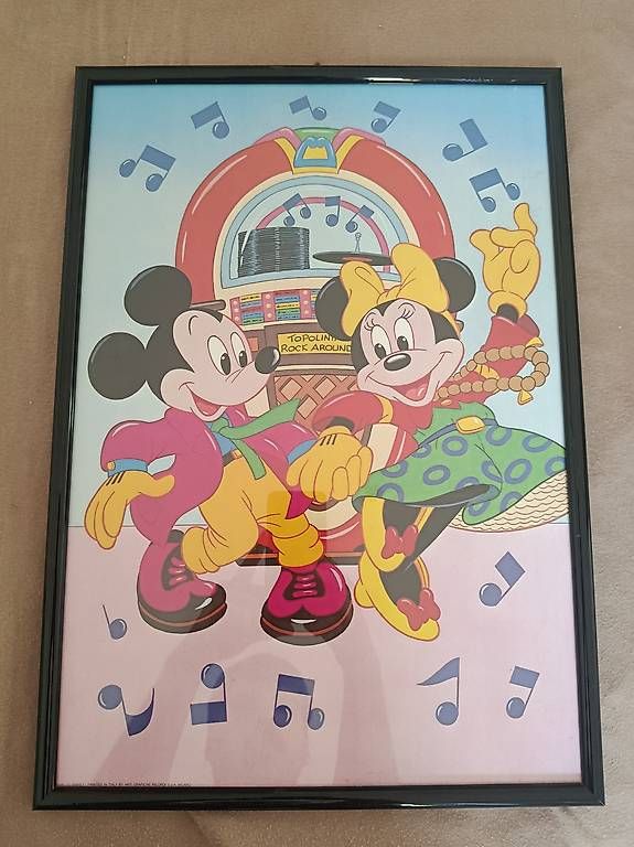 Dischi in vinile: Quadro Mickey mouse – Usato da Bellinzona venduto da vin_jm7f