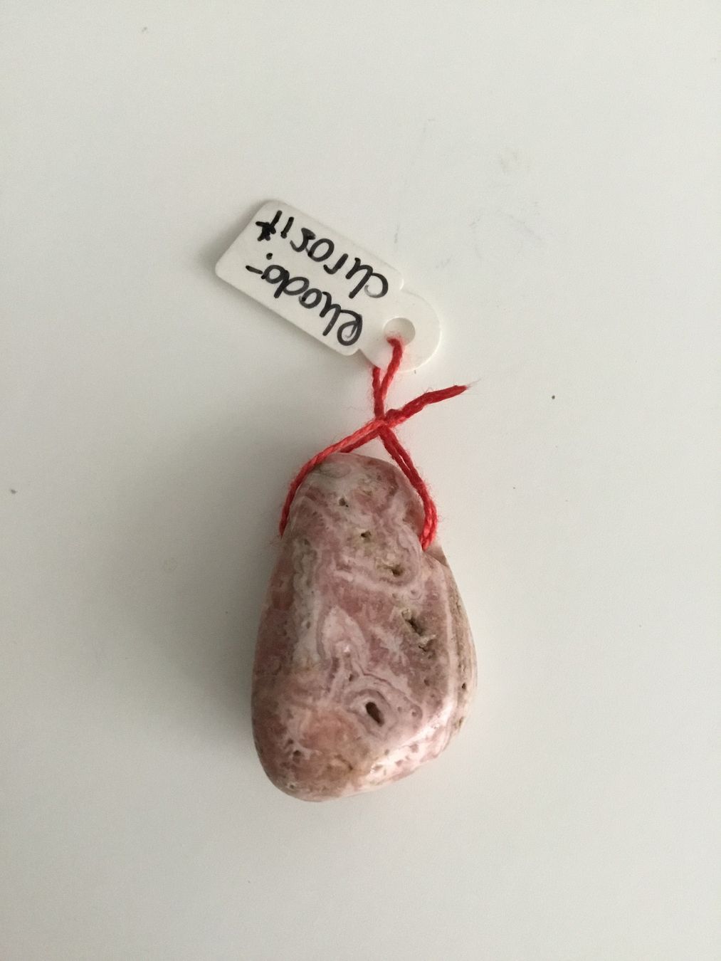 Minerali & Pietre curative: Anhänger Rhodochrosit Heilstein – Nuovo e nell'imballaggio originale da Doppleschwand venduto da lapis106 3
