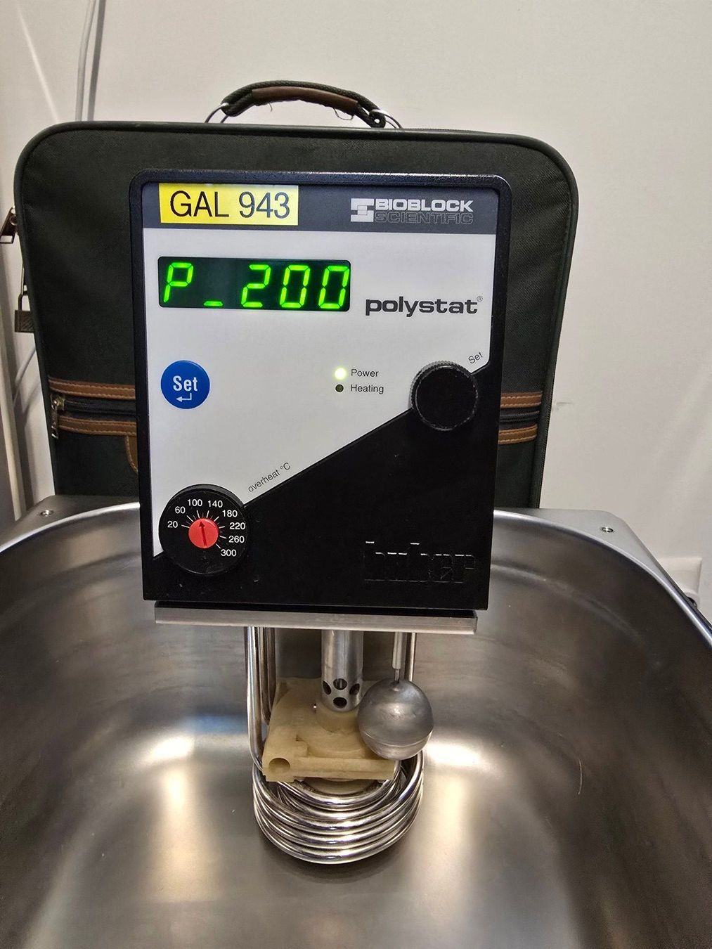 Tutte le macchine: Thermostatbad Bioblock Polystat CC mit  Techne bad – Usato da Full-Reuenthal venduto da MCS81 2