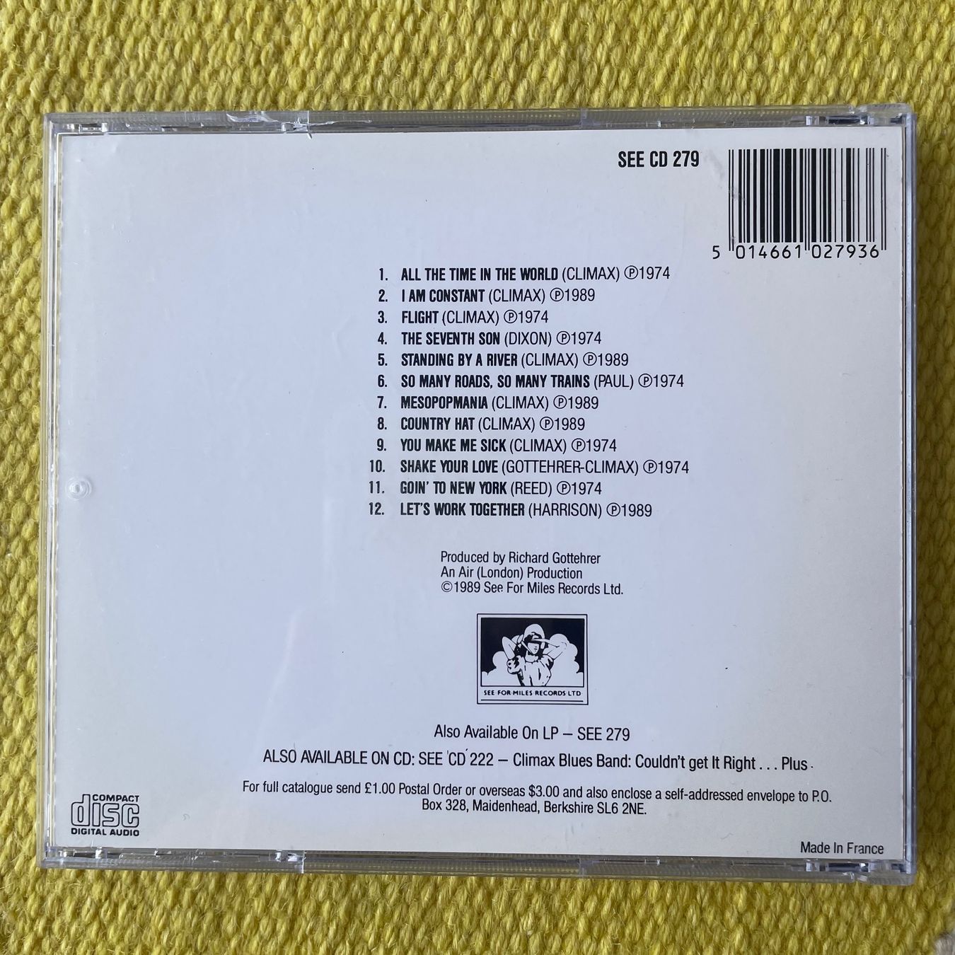 CDs: CLIMAX BLUES BAND-FM/LIVE….PLUS – Gebraucht aus Rorschacherberg von CD-Roli 1