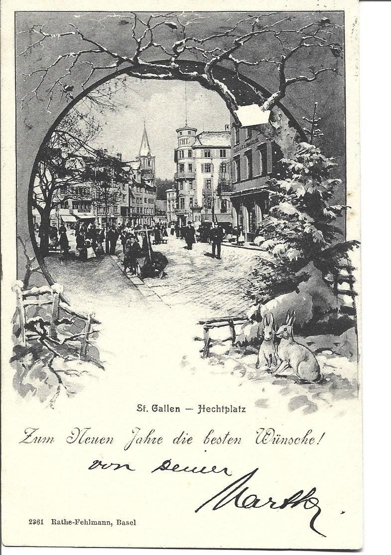 Cartoline postali: AK  St.Gallen – Usato da Appenzell venduto da mai25