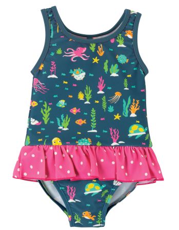 Frugi Mädchen Badeanzug Gr. 80, (6-12 Monate)