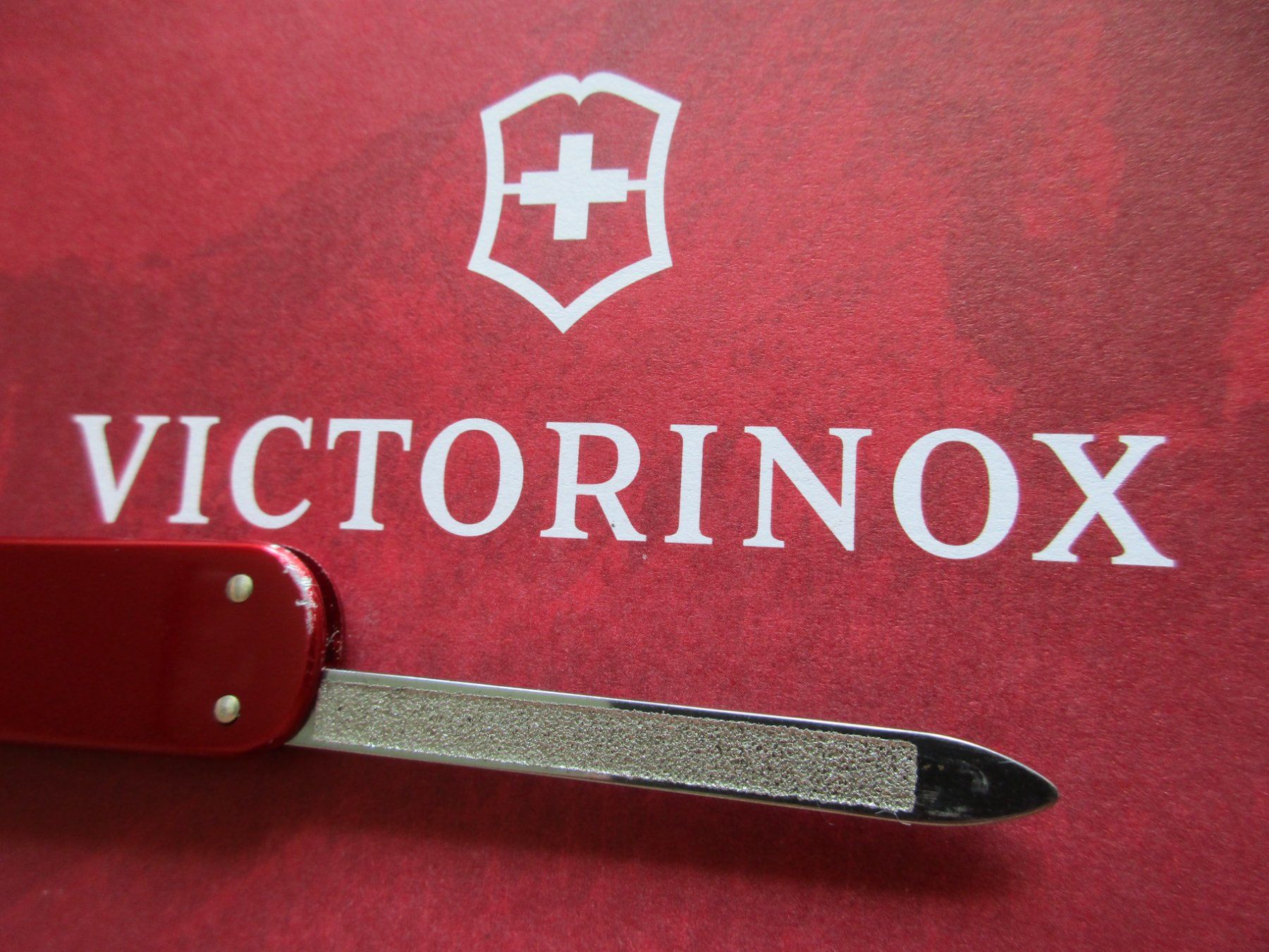 Victorinox Taschenmesser: Sackmesser Victorinox ALU mit Logo "Strapex" 2-Tools – Gebraucht aus Schafisheim von reno007 3