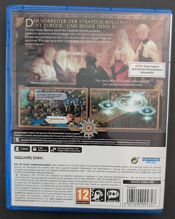 Giochi: Tactics Ogre Reborn PS5/Playstation 5  – Usato da Sevelen venduto da and_htb7 1