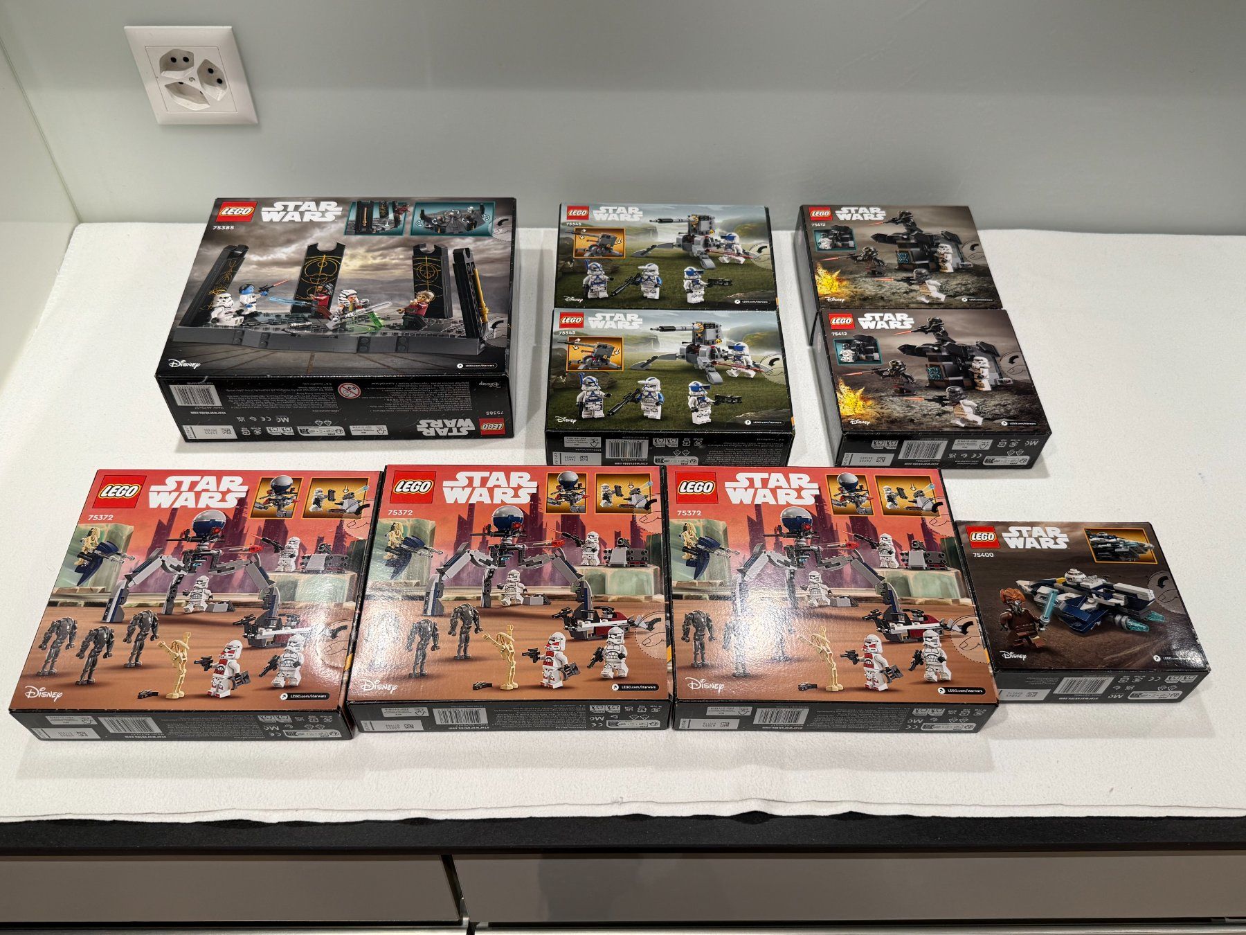 Lego Kit di costruzioni: Neu & OVP LEGO Star Wars Bundle (9 Sets) – Nuovo e nell'imballaggio originale da Muri AG venduto da Lego-Collector 2