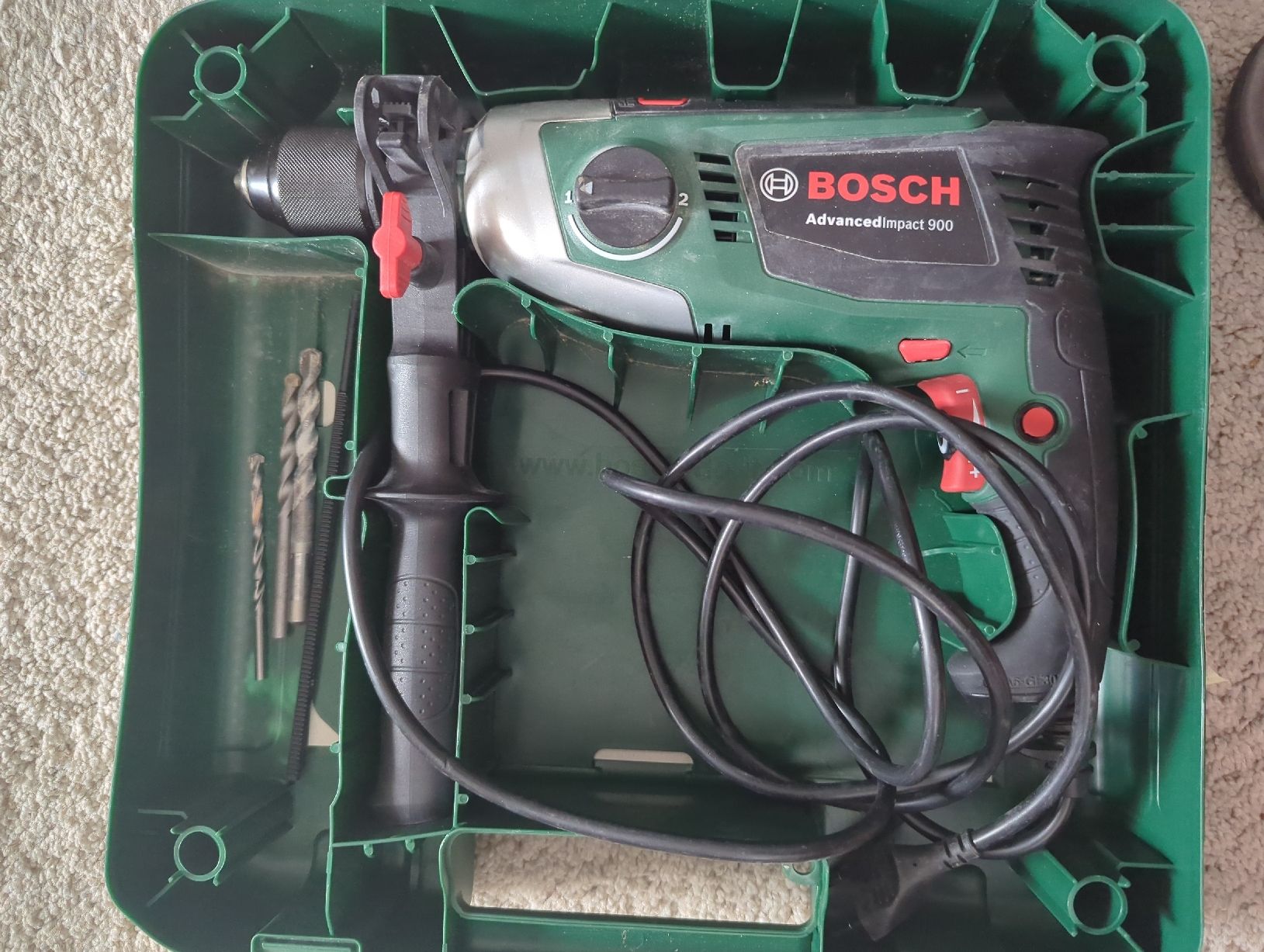 Bosch Trapani: BOSCH Schlagbohrmaschine AdvancedImpact 900  – Usato da Winterthur venduto da joh_mj2t 2