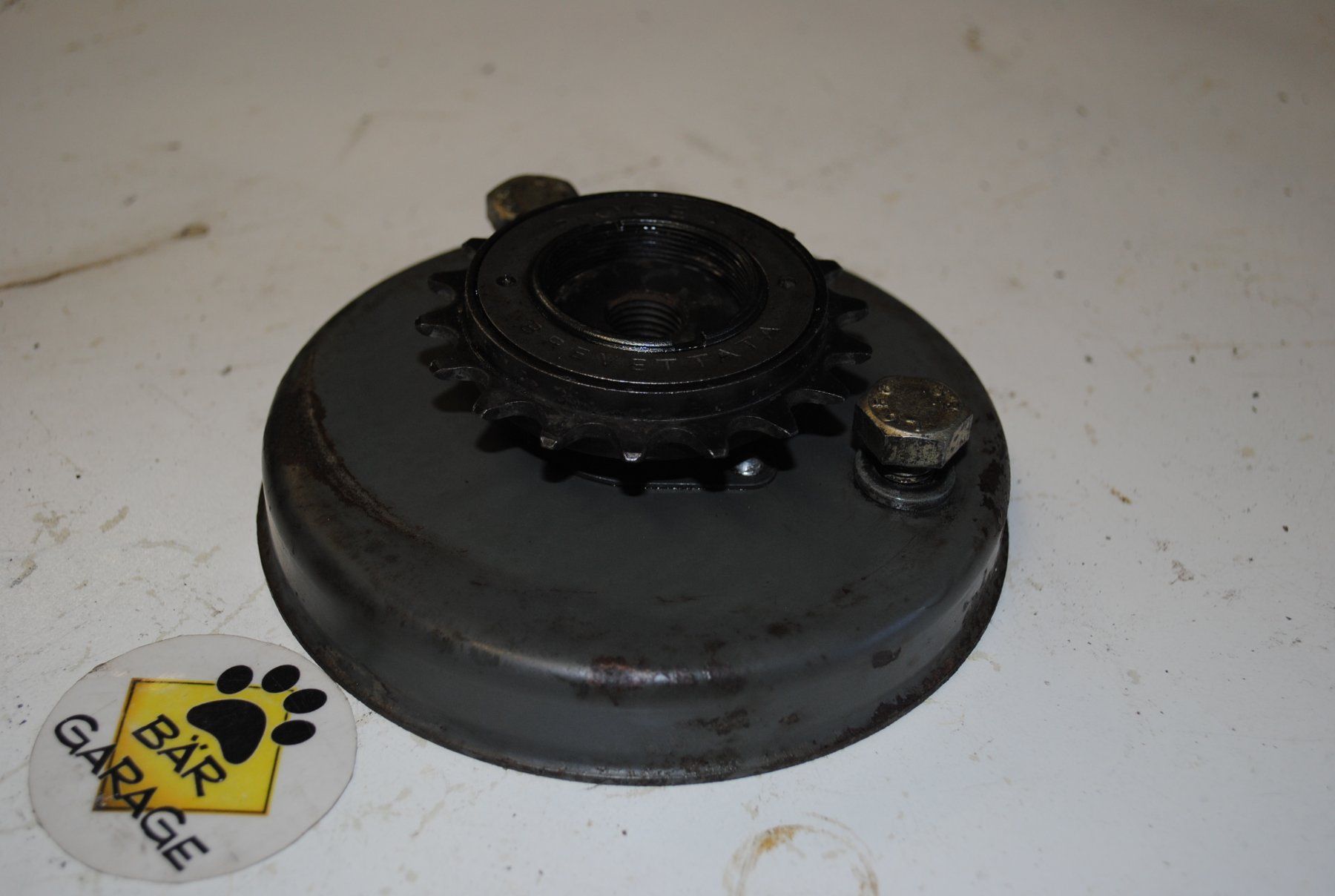 Piaggio Parti ricambio per ciclomotori: Radlager - Platte Piaggio Boxer original mit Freilauf – Usato da Subingen venduto da Baergarage 1