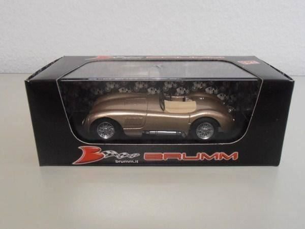 Jaguar Modellini d'auto: Jaguar C Type stradale 1953, Brumm, 1:43 – Nuovo e nell'imballaggio originale da Goldach venduto da Feivel9