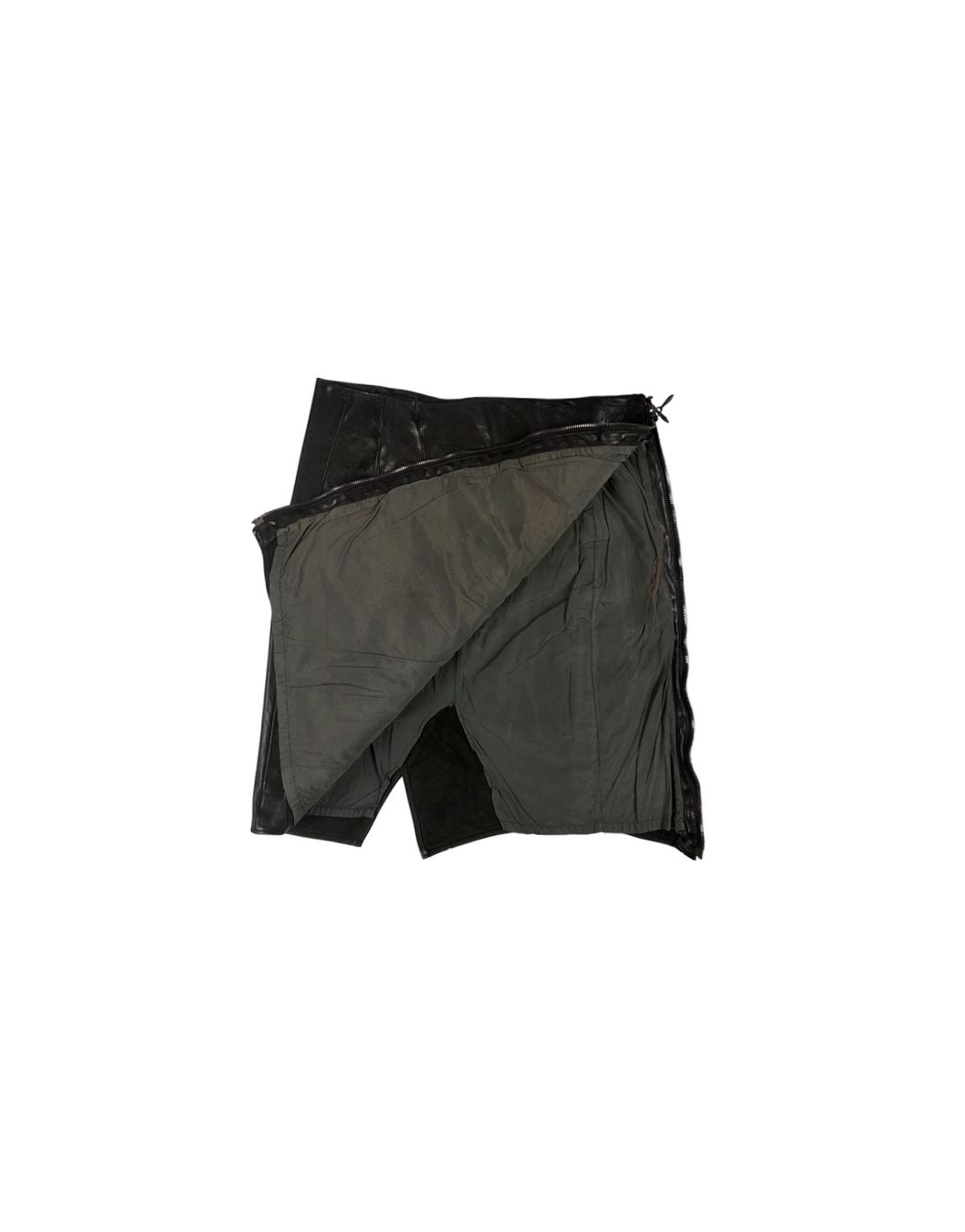 Jupes: Incarnation Sample Leather Wrap Skirt – D'occasion à Thierachern par n.webl 2