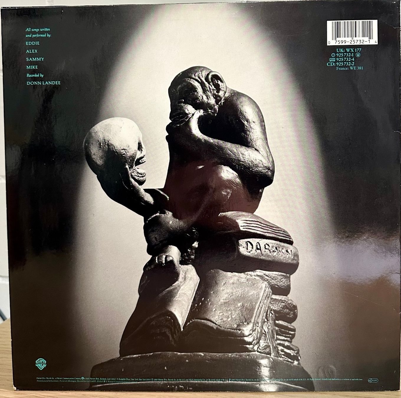 Dischi in vinile: Van Halen - OU812 // LP: VG+; Sleeve: VG++ – Usato da Zürich venduto da saltbee 1