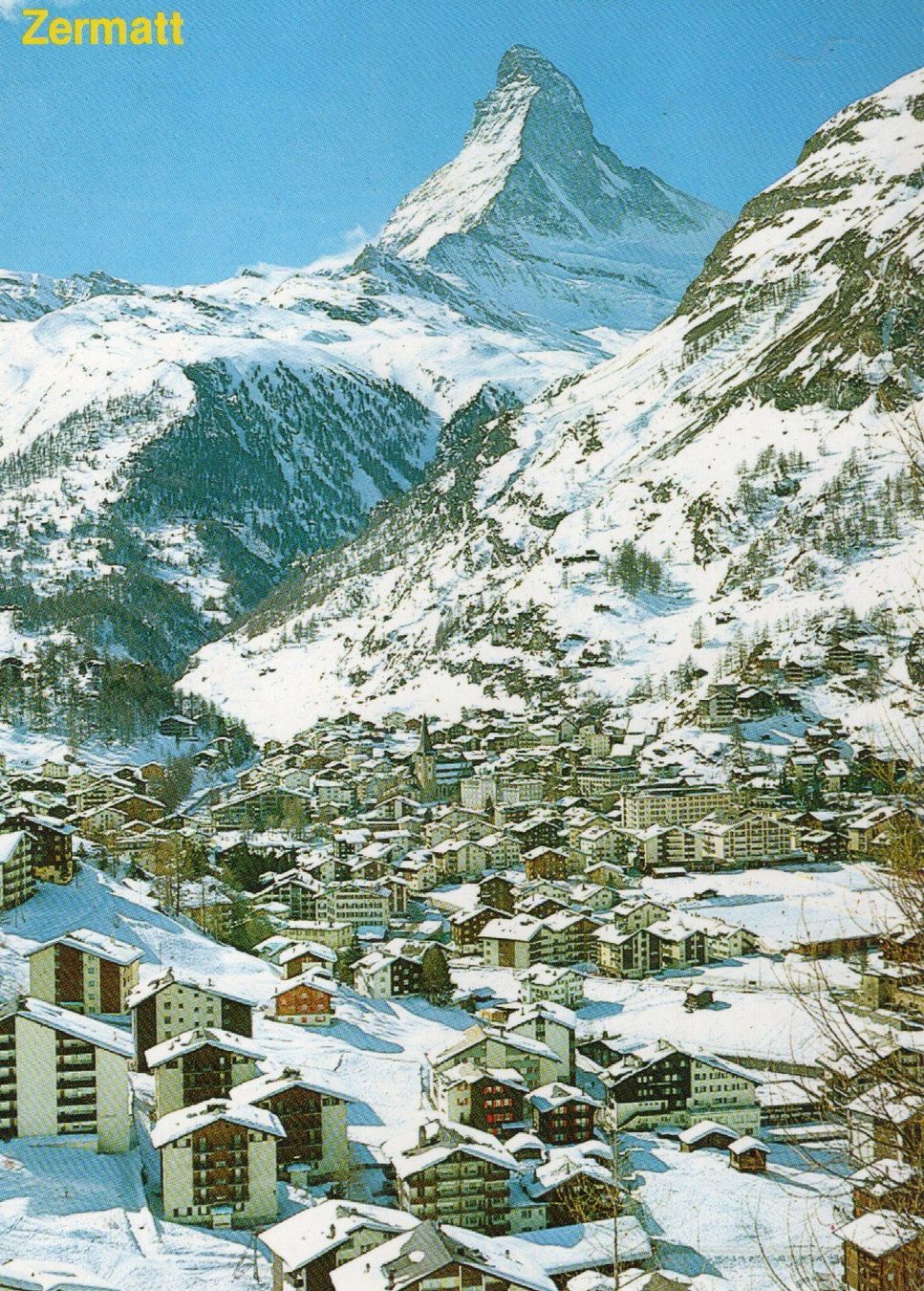 Cartoline postali: Zermatt – Usato da Melano venduto da pisonsdro