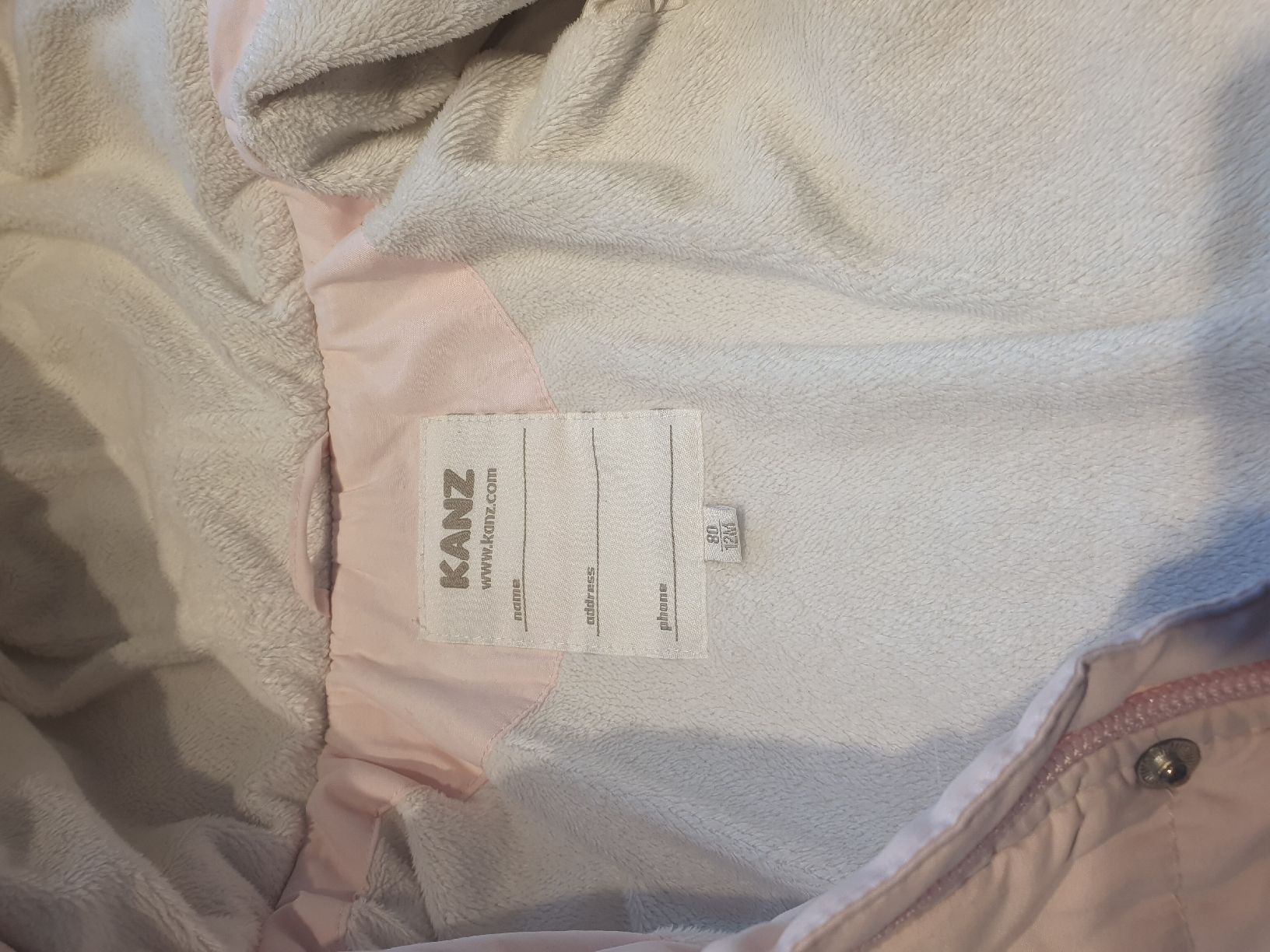 Vestes & Manteaux: Rosa Winterjacke Grösse 80 – D'occasion à Schwarzenberg LU par alegria684 1