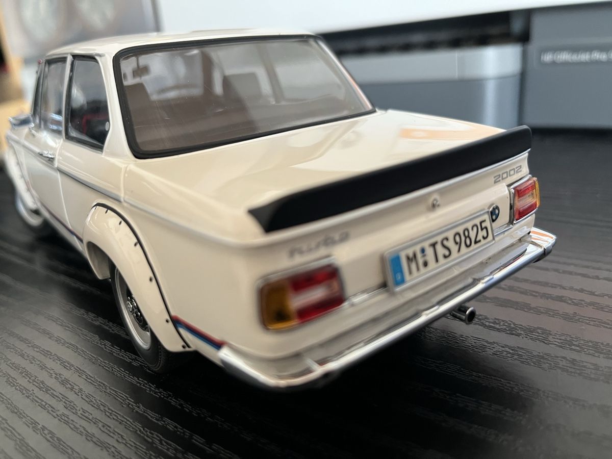 BMW Modellini d'auto: BMW 2002 Turbo. 1:18 Kyosho – Usato da Rümlang venduto da Papamoll4 3