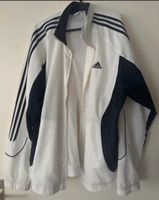 Adidas Trackjacket weiss blau L