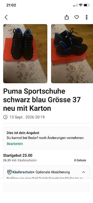 Scarpe da donna: Puma Schuhe GR 37 – Nuovo e nell'imballaggio originale da Luzern venduto da rko_r8jd