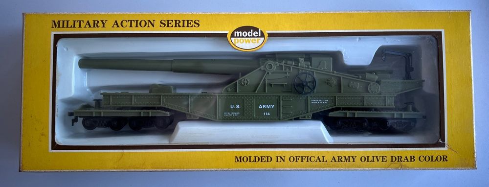 Model Power H0 9163 Big Thunder U.S. Army Railway Gun (Neu und ...