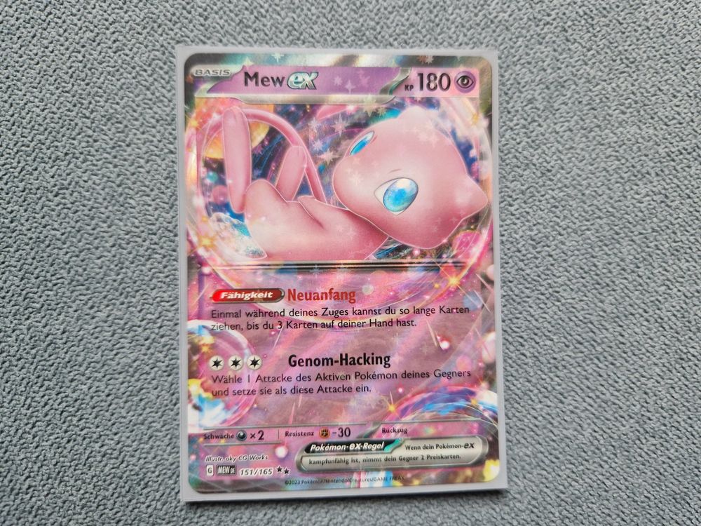 Pokemon Mew ex ((151 Set)) (Gebraucht) in Niederglatt ZH für CHF 4 ...