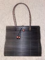 Tasche aus Holz schwarz