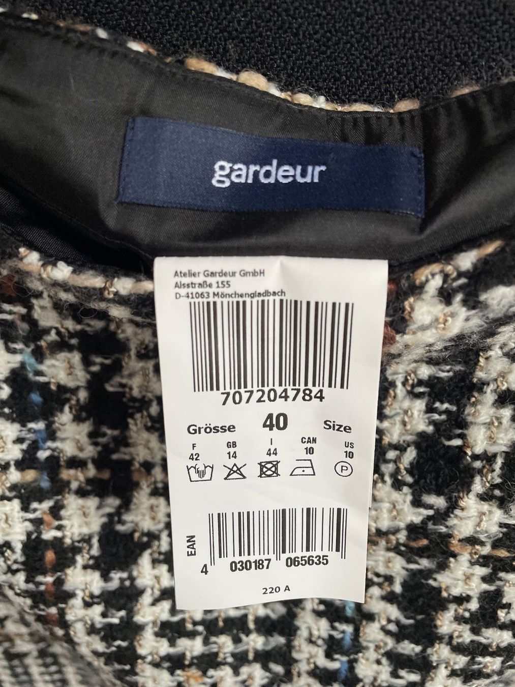 Röcke: Tweed Mini-Rock von Gardeur – Gebraucht aus Auenstein von sumsum-bn 2