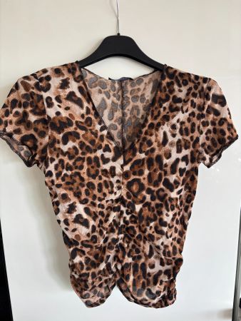 T-Shirt, Leopardenmuster, Joye +  Fun, Grösse 36