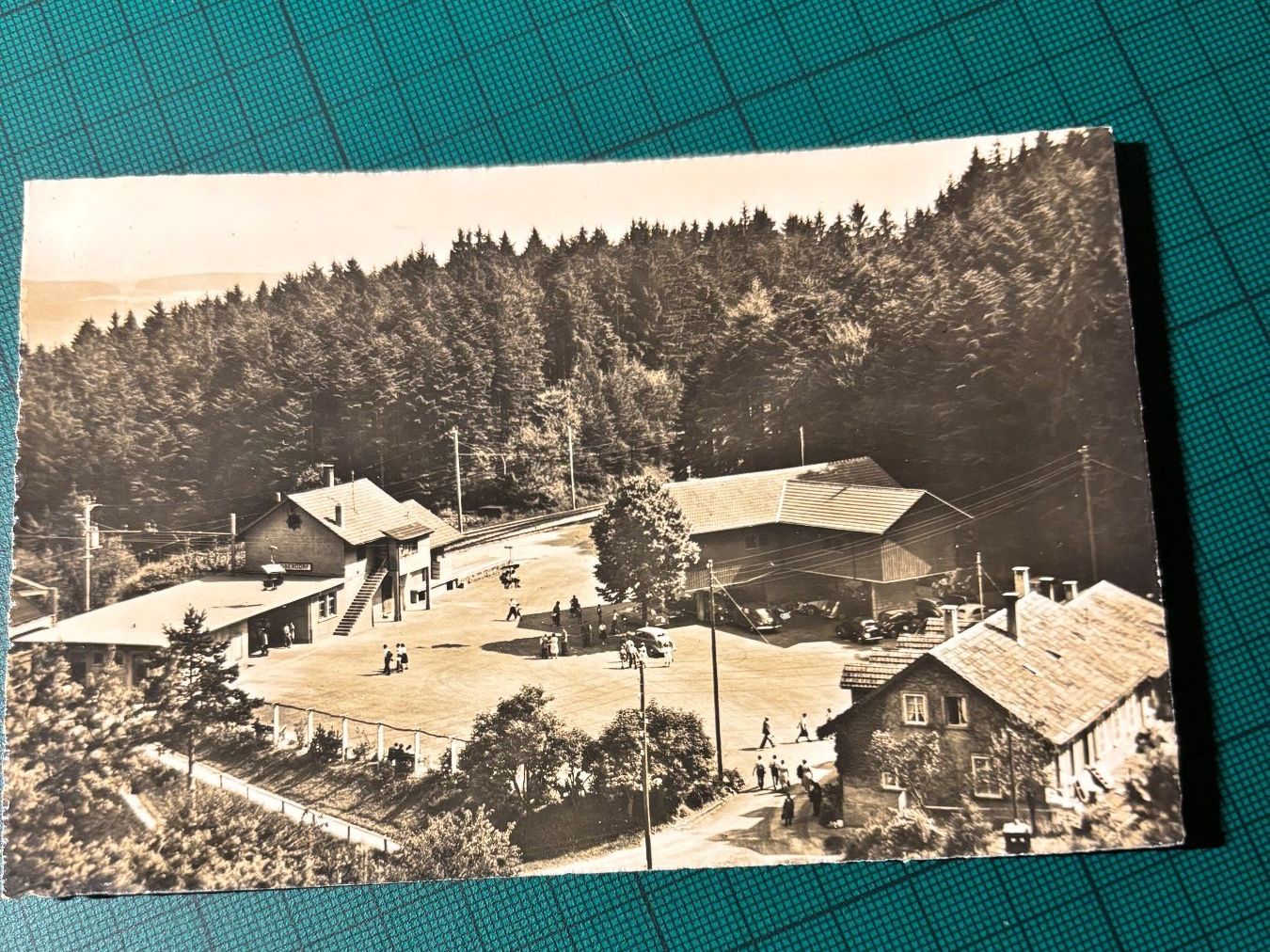 Cartoline postali: Alte AK Talstation Sesselbahn Weissenstein. – Usato da Utzenstorf venduto da Rose0303 1