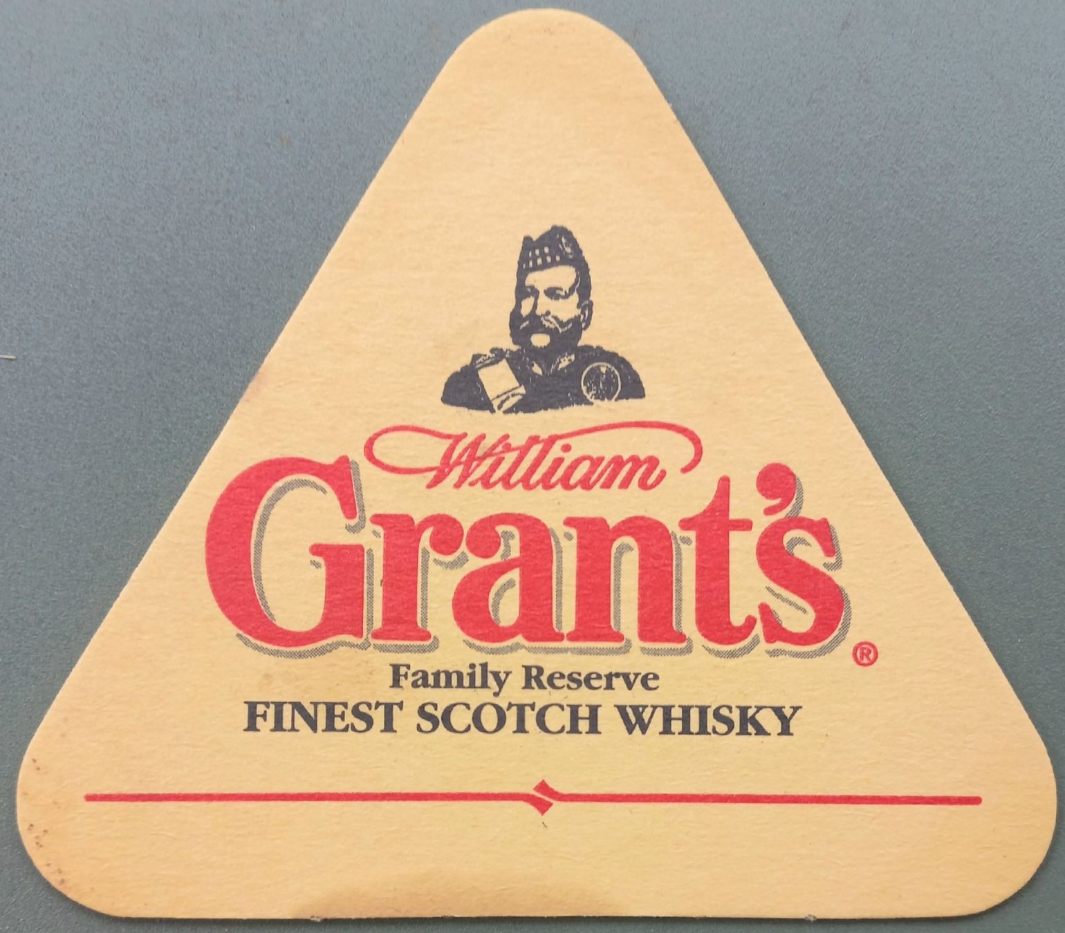 Untersetzer: Bierdeckel - William Grant's Whisky, Schottland - GB – Gebraucht aus Niederuzwil von lubimaja