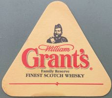 Bierdeckel - William Grant's Whisky, Schottland - GB